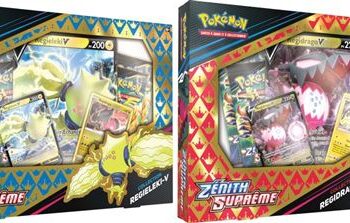Pokémon jcc -zenith suprême collection regieleki-v ou regidrago-v (1x boite aléatoire) [FRANS]