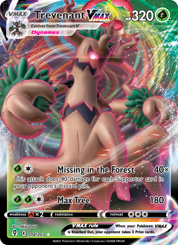 2374-swsh7-14-Trevenant-VMAX-Holo-Rare-VMAX-14-203-swsh7 Trevenant VMAX Holo Rare VMAX (14/203) swsh7 - Afbeelding 1