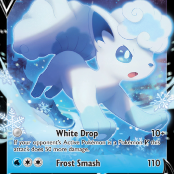 Alolan Vulpix V Holo Rare V (033/195) swsh12