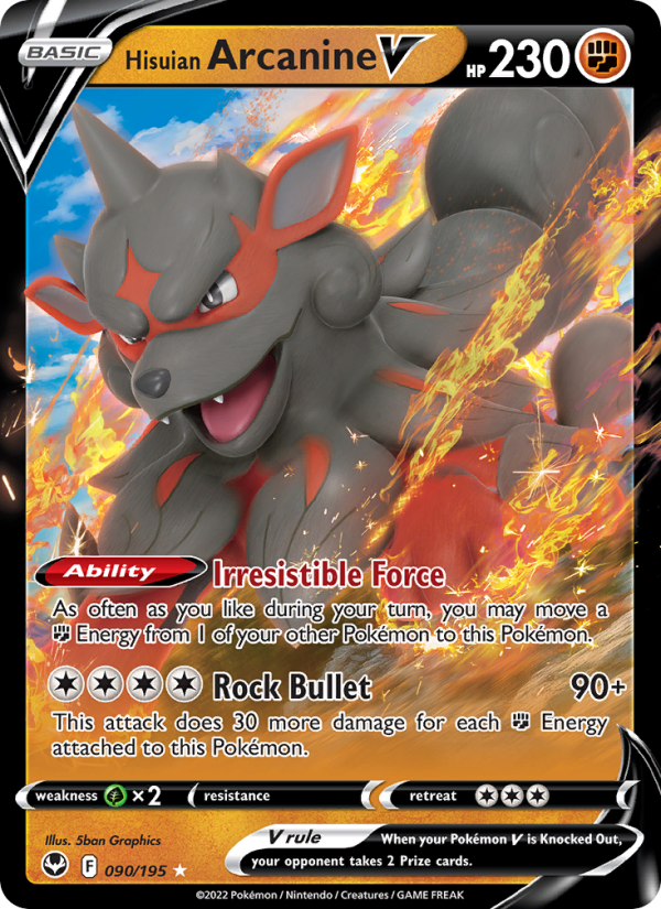 4606-swsh12-090-Hisuian-Arcanine-V-Holo-Rare-V-090-195-swsh12 Hisuian Arcanine V Holo Rare V (090/195) swsh12 - Afbeelding 1