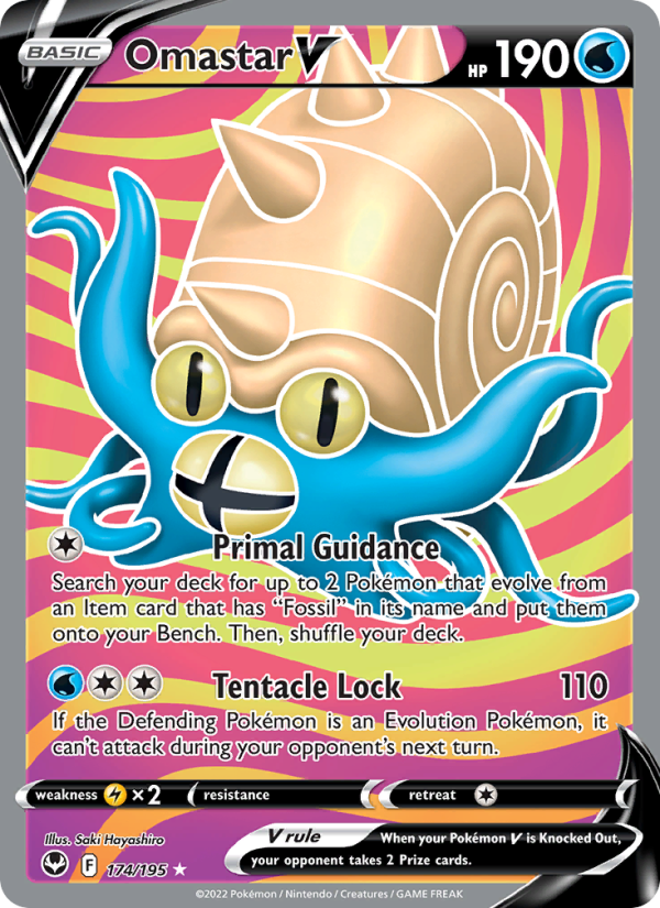 4690-swsh12-174-Omastar-V-Ultra-Rare-174-195-swsh12 Omastar V Ultra Rare (174/195) swsh12 - Afbeelding 1