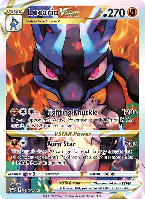 5518-swshp-SWSH291-Lucario-VSTAR-SWSH291-107-swshp-1 Lucario VSTAR Promo (SWSH291/107) swshp - Afbeelding 1