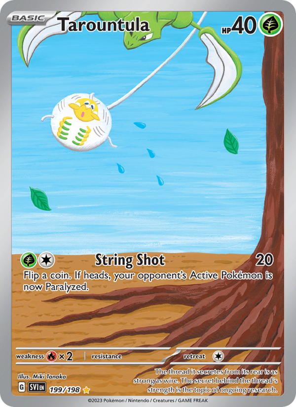 5727-sv01-199-Tarountula-Illustration-rare-199-198-sv01 Tarountula Illustration rare (199/198) sv01 - Afbeelding 1