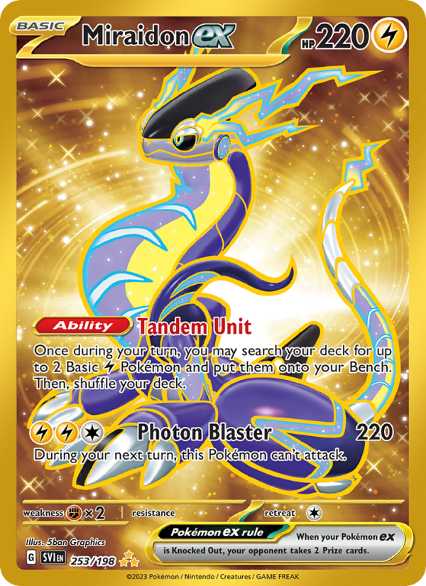 5778-sv01-253-Miraidon-ex-Hyper-rare-253-198-sv01 Miraidon ex Hyper rare (253/198) sv01 - Afbeelding 1