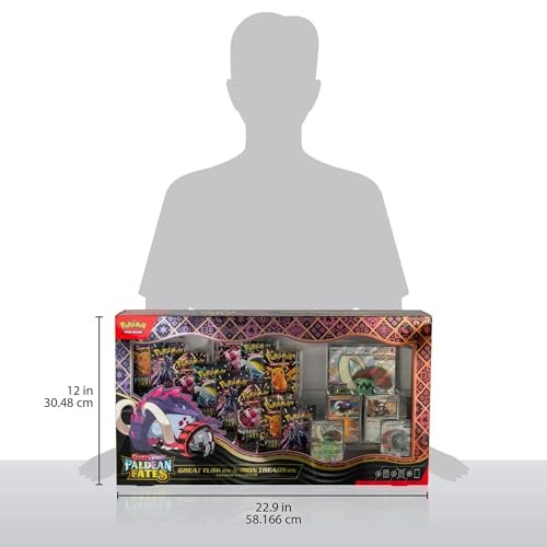 Pokemon Paldean Fates Great Tusk & Iron Treads Box - Bescards