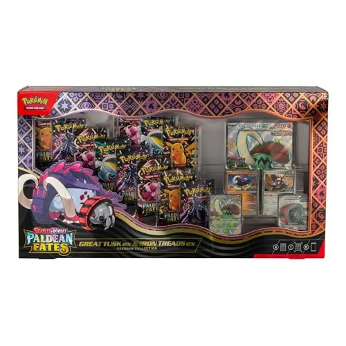 Pokemon Paldean Fates Great Tusk & Iron Treads Box - Bescards