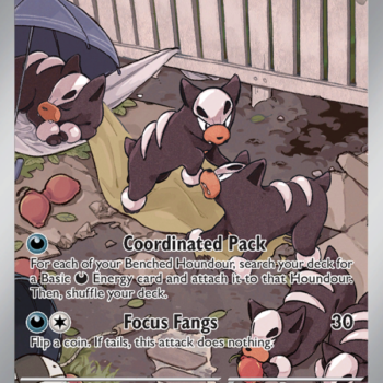 Houndour Illustration rare (204/197) sv03