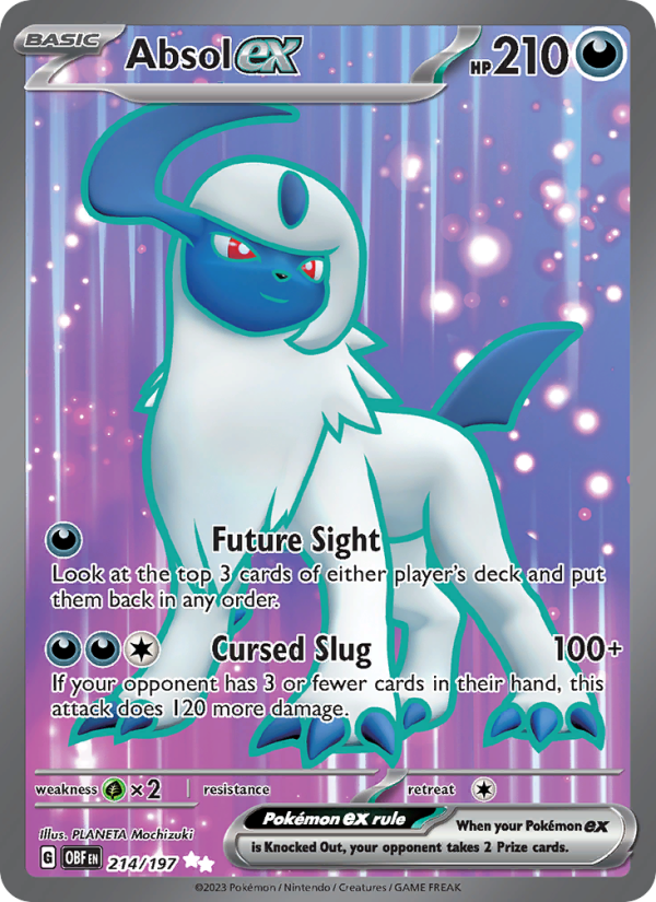 6573-sv03-214-Absol-ex-Ultra-Rare-214-197-sv03 Absol ex Ultra Rare (214/197) sv03 - Afbeelding 1