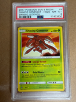 Shining Genesect Holo (9/73) sm shining legends PSA 8