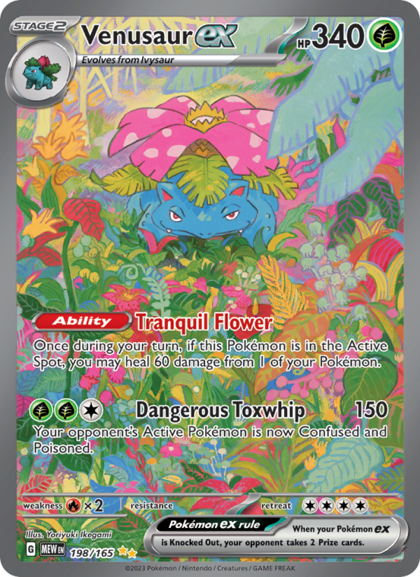 1109-sv03-5-198-Venusaur-ex-Special-illustration-rare-198-165-sv03-5 Venusaur ex Special illustration rare (198/165) sv03.5 - Afbeelding 1