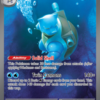 Blastoise ex Special illustration rare (200/165) sv03.5