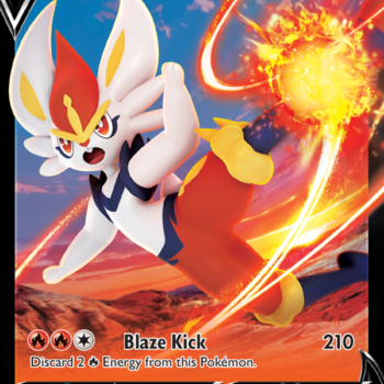 Cinderace V Holo Rare V (43/264) swsh8