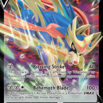 Zacian V Holo Rare V (095/159) swsh12.5