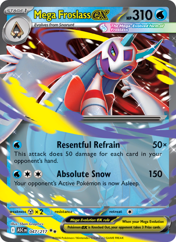 6892-me02-5-047-Mega-Froslass-ex-Double-rare-047-217-me02-5 Mega Froslass ex Double rare (047/217) me02.5 - Afbeelding 1