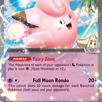 Lillie's Clefairy ex Double rare (076/217) me02.5