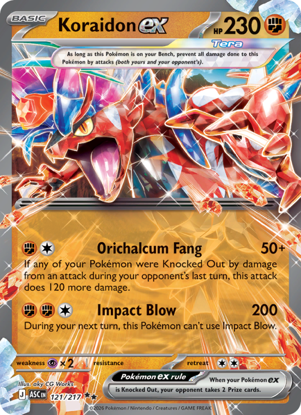6909-me02-5-121-Koraidon-ex-Double-rare-121-217-me02-5 Koraidon ex Double rare (121/217) me02.5 - Afbeelding 1