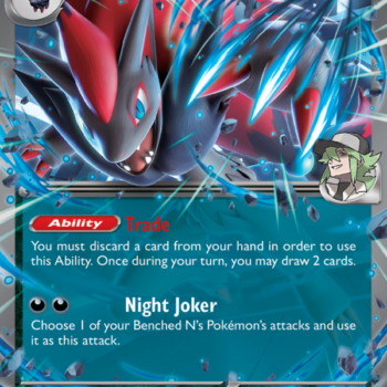 N's Zoroark ex Double rare (137/217) me02.5