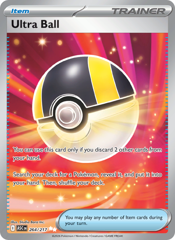 6970-me02-5-264-Ultra-Ball-Ultra-Rare-264-217-me02-5 Ultra Ball Ultra Rare (264/217) me02.5 - Afbeelding 1