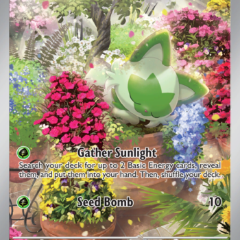 Sprigatito Illustration rare (196/193) sv02