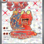 Magcargo ex Ultra Rare (191/167) sv06