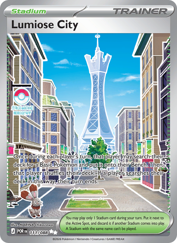 9733-me03-111-Lumiose-City-Ultra-Rare-111-88-me03 Lumiose City Ultra Rare (111/88) me03 - Afbeelding 1