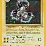 Lt. Surge's Magneton Rare Holo (8/132) gym heroes - LP/GD