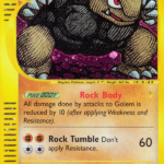 Golem Holo Rare (14/165) Expidition Base Set - GD/EX