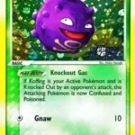Koffing Holo Rare (61/109) Ex Team Rocket Returns Stamp - EX