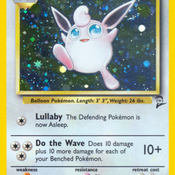 Wigglytuff Rare (19/130) Base Set 2 - GD