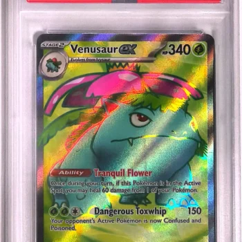Venusaur ex Ultra Rare (182/165) sv03.5 - PSA 10
