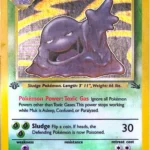 Muk Rare (13/62) Fossil 1st ed - GD