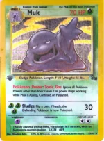 Muk Rare (13/62) Fossil 1st ed - GD