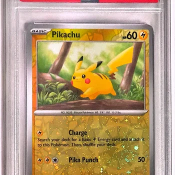 Pokemon Mew En Pikachu - 151 - #025 - PSA 10