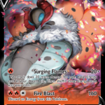 Volcarona V Holo Rare V (21/203) swsh7