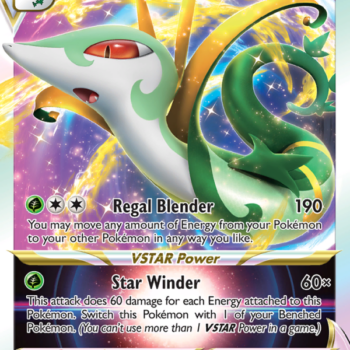 Serperior VSTAR Holo Rare VSTAR (008/195) Silver Tempest
