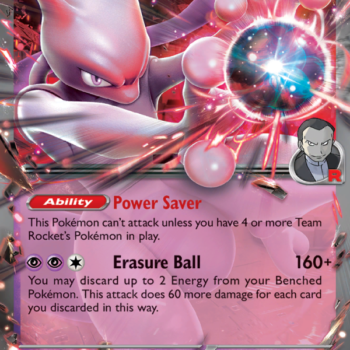 Team Rocket's Mewtwo ex Double rare (079/217) me02.5