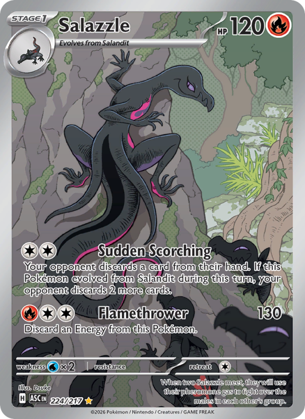6930-me02-5-224-Salazzle-Illustration-rare-224-217-me02-5 Salazzle Illustration rare (224/217) me02.5 - Afbeelding 1