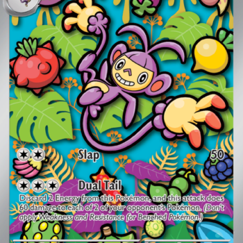 Ambipom Illustration rare (107/94) Phantasmal Flames