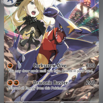 Cynthia's Garchomp ex Special illustration rare (232/182) sv10