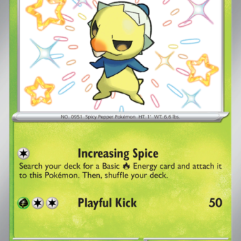 Capsakid Shiny rare (106/91) sv04.5
