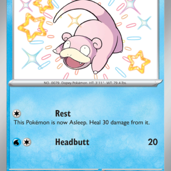 Slowpoke Shiny rare (116/91) sv04.5