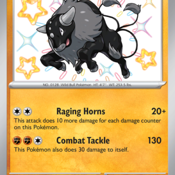 Paldean Tauros Shiny rare (172/91) sv04.5