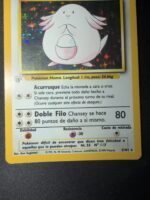 Chansey Rare (3/102) base set – 1st edition [ES] - Afbeelding 4