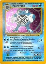 Poliwrath Rare (13/102) base set – 1st edition [NL]