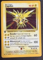Zapdos Rare (16/102) base set – 1st edition [NL] - Afbeelding 3