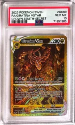 Giratina VSTAR Rare Secret (GG69/GG70) Crown Zenith Galarian Gallery PSA 10