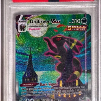 Umbreon VMAX Rare Rainbow (215/203) Evolving Skies PSA 10