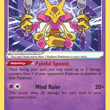 Radiant Alakazam Radiant Rare (059/195) Silver Tempest