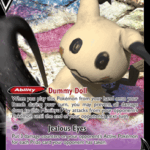 Mimikyu V Rare Holo V (068/172) Brilliant Stars