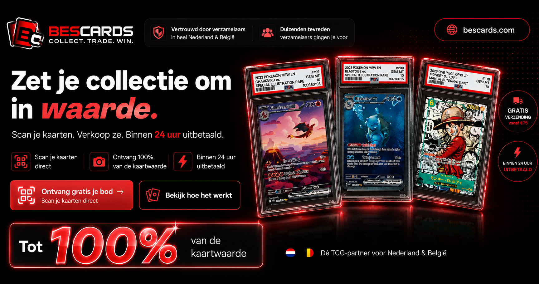 pokemon kaarten verkopen